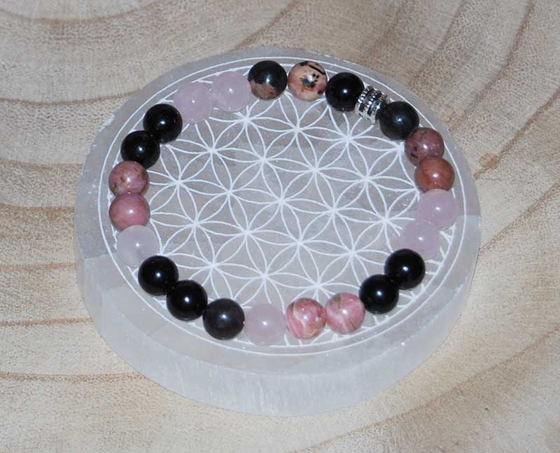 bracelet de perles colorées